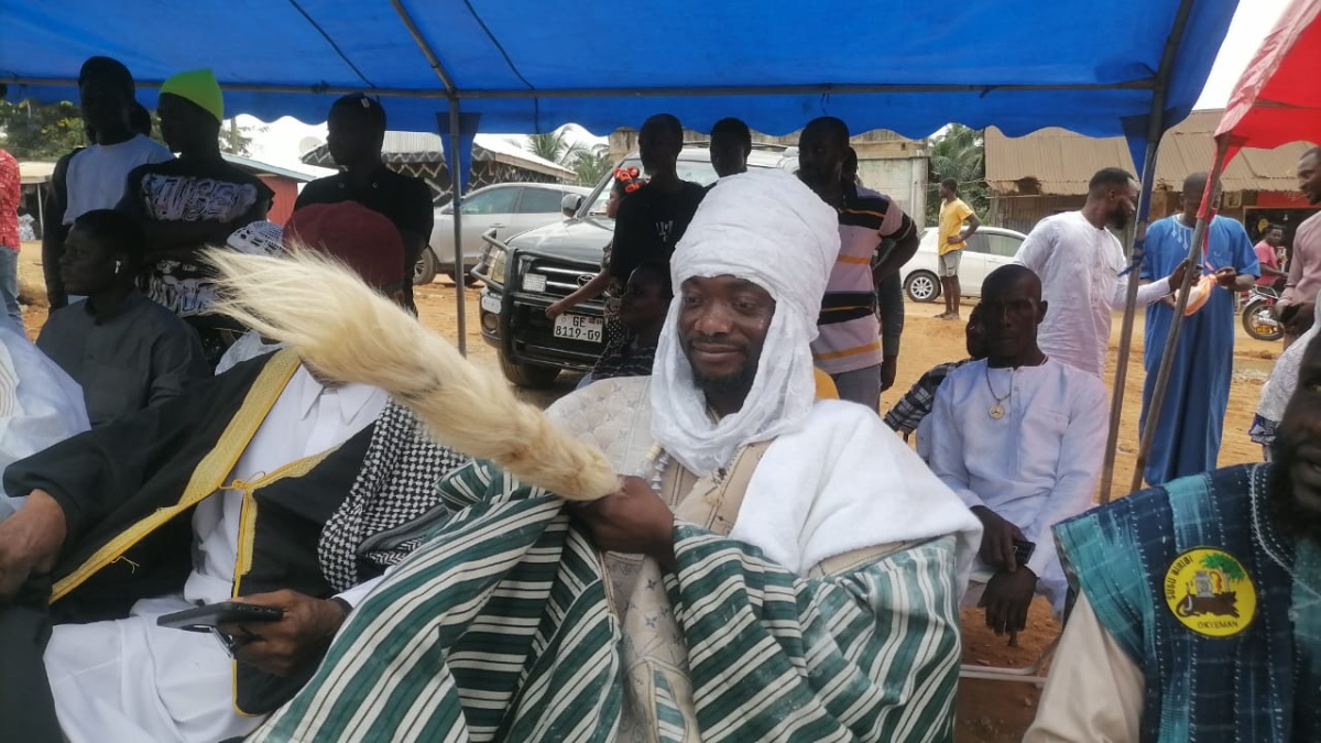 GBC SUNRISE FM SPORTS JOURNALIST ENSTOOLED AS THE KASENA NANKANA CHIEF OF MANGOASE