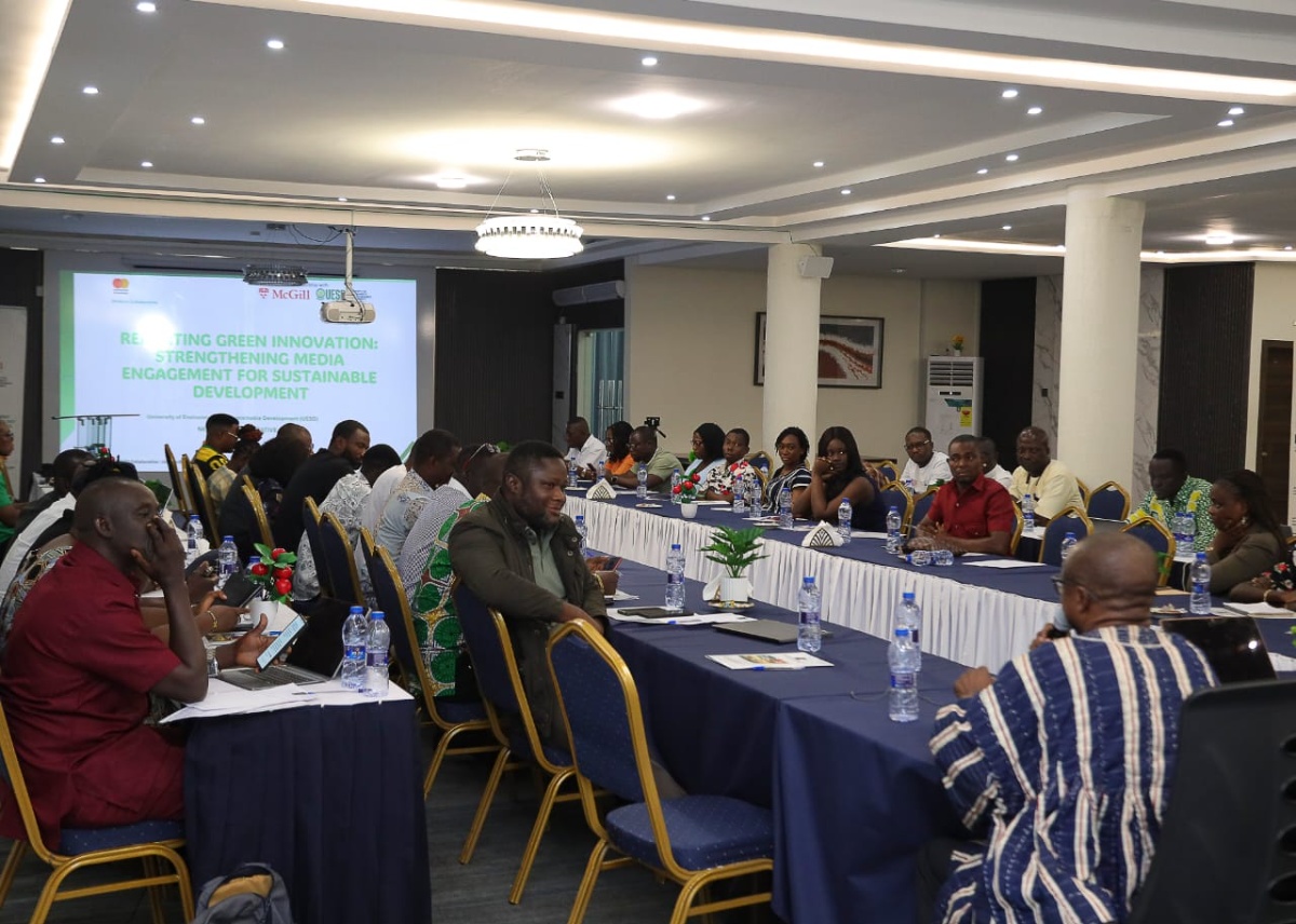 Members of GJA in the Eastern Region at the workshop 