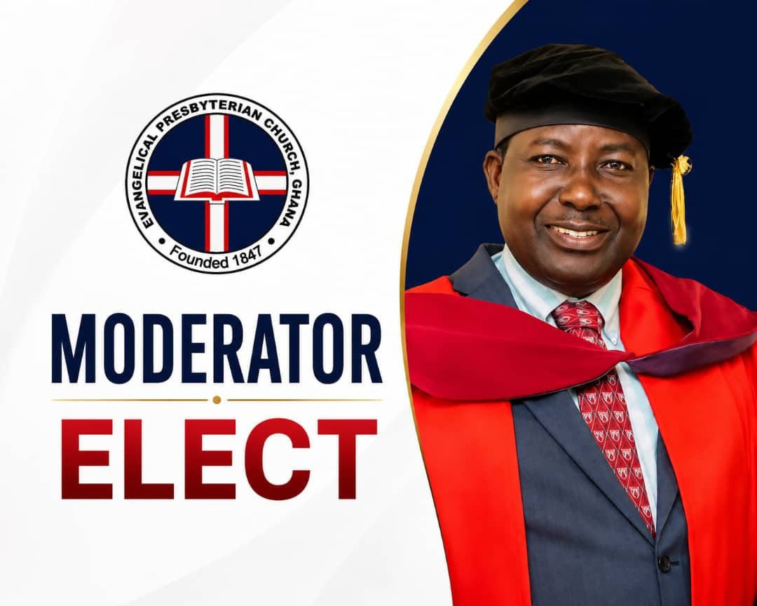 Rev. Prof. Frederick Mawusi Amevenku elected as 15th Moderator of EP Church Ghana