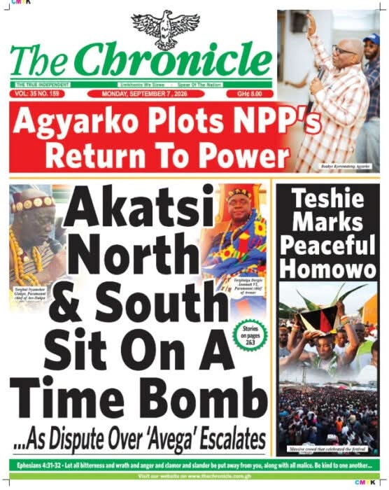 Newspaper Headlines - Monday, 07/09/26