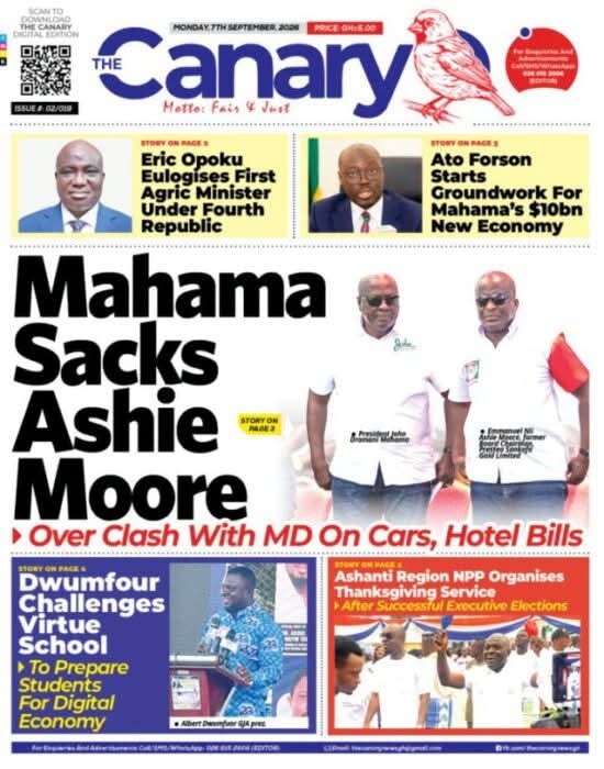 Newspaper Headlines - Monday, 07/09/26