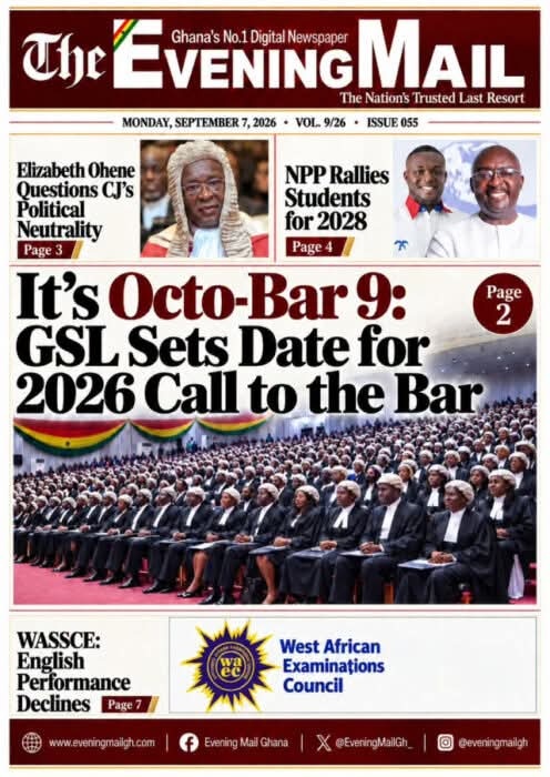 Newspaper Headlines - Monday, 07/09/26