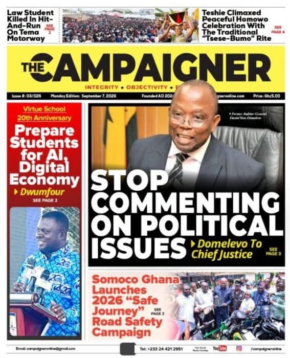 Newspaper Headlines - Monday, 07/09/26