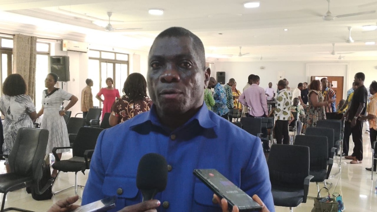 The National Director of Department of Community Development, Stephen Blay