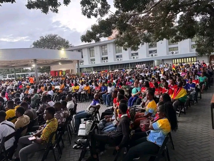 Pilgrims at the 2026 West Africa Youth Day in Accra-Ghana