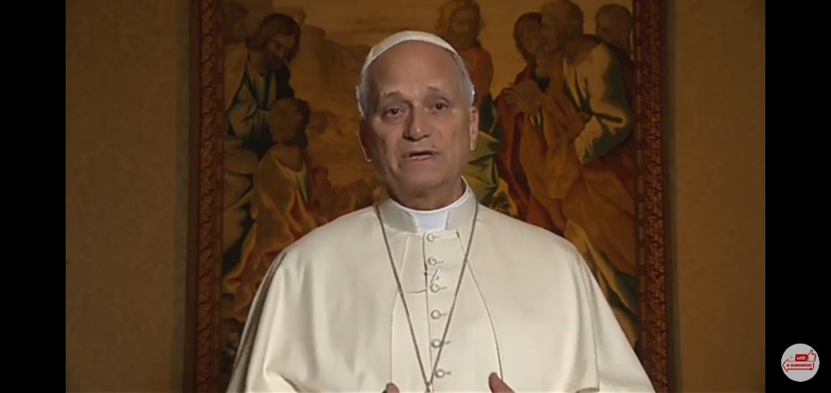 Pope Leo XIV addresses the youth