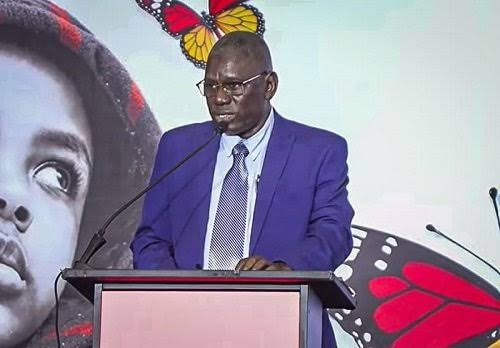 Dr. Hafez Adam speaking at the 7th Annual Nursing and Midwifery leaders and managers conference in Koforidua 
