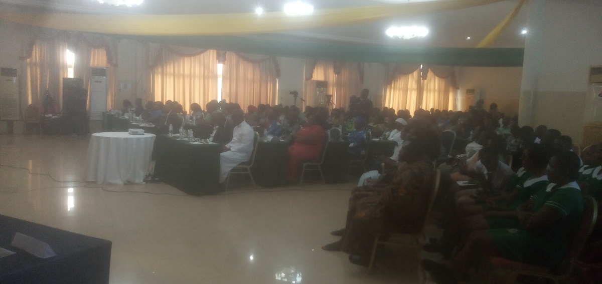 Nurses and midwives at the conference