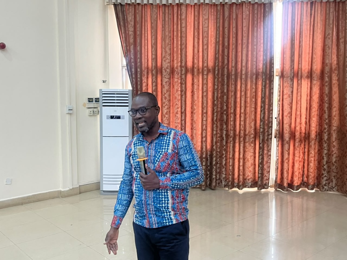 The Director for Programs and Operations at CDD-Ghana, Frederick Adu Gyamfi