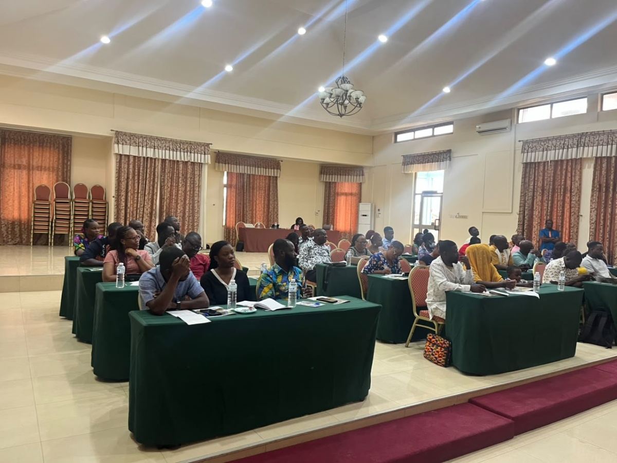 Participants present at the programme